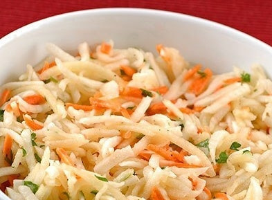 1. Этап. Морковь по-корейски с капустой: 8. Салат можно подавать к столу! Приятного аппетита!