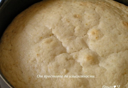 1. Этап. Торт Дыня и лимон: Выпекайте при 180*С 40-45 минут.