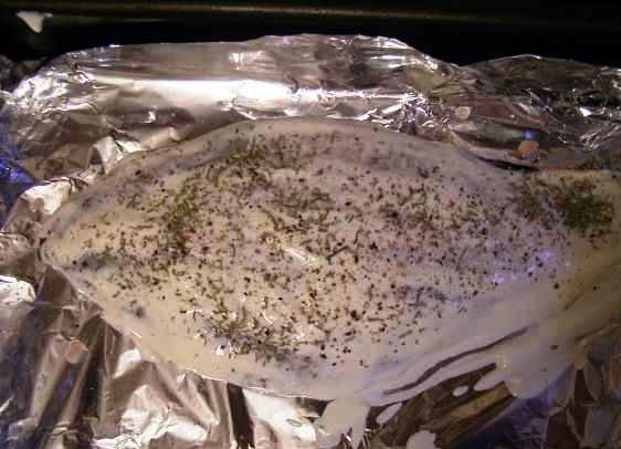 1. Этап. Карась в сметане: Получается примерно вот так. Ничего сложного и хитрого, согласитесь :)