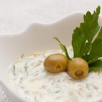 Чесночно-сметанный соус