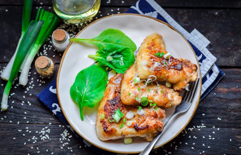 1. Этап. Сладко-острые крылышки: Приятного аппетита!