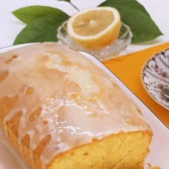 Глазированный лимонный пирог