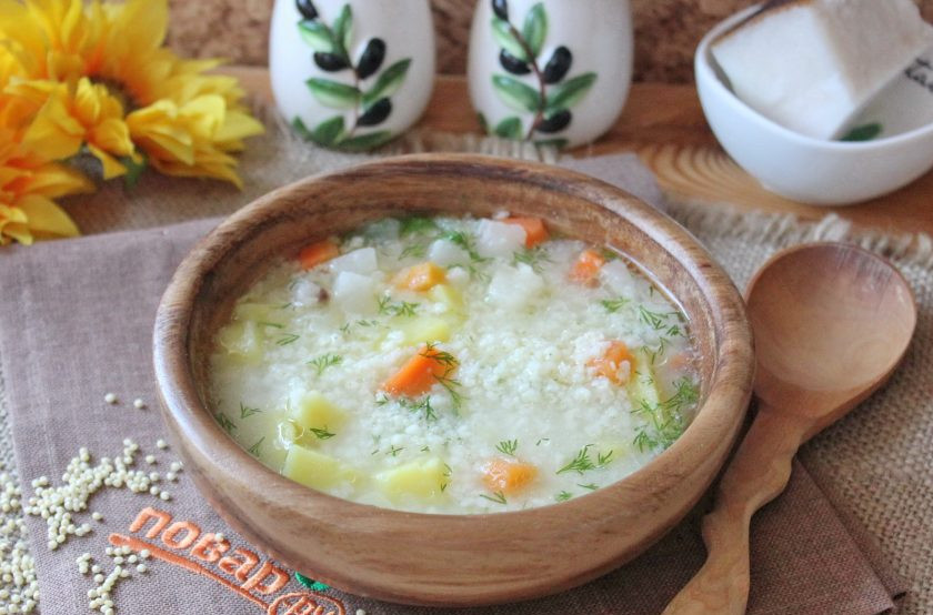 1. Этап. Кулеш с салом: Кулеш с салом готов. Приятного аппетита!