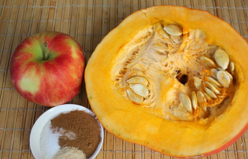 1. Этап. Пастила из тыквы: Подготовим ингредиенты.