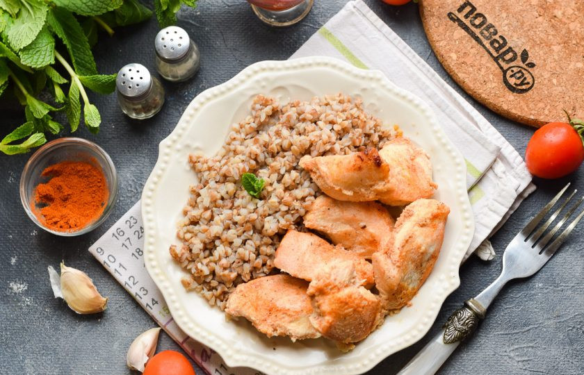 1. Этап. Курица в кефире: Приятного аппетита!