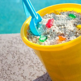 Песочный пирог с апельсиновой начинкой