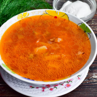 Рассольник по-россошански