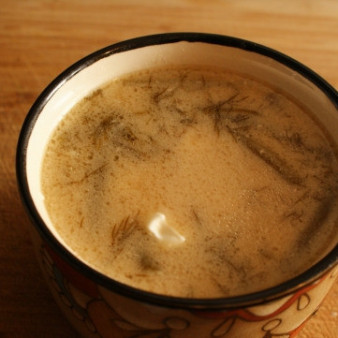 Суп со стручковой фасолью