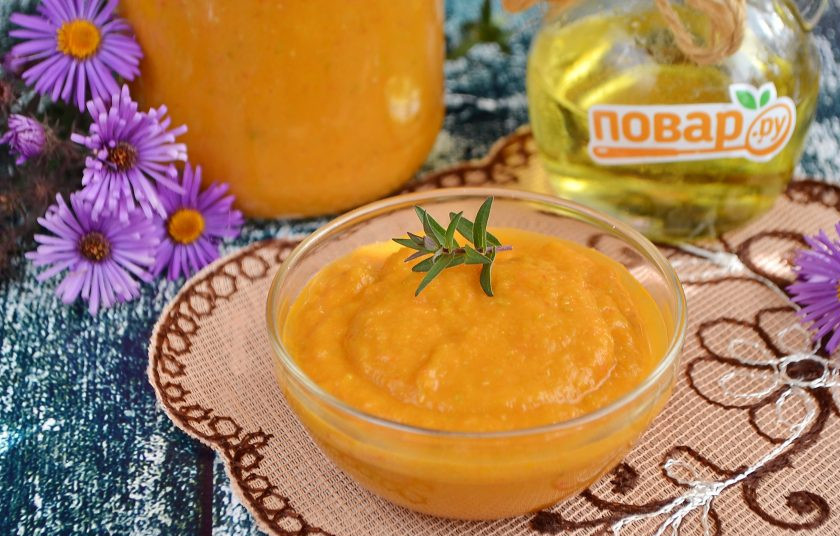 1. Этап. Кабачковая икра в духовке на зиму: 8. Приятного аппетита!