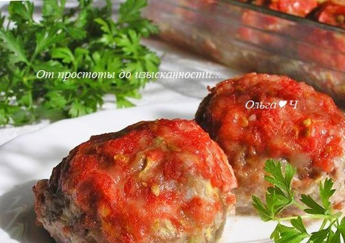 1. Этап. Шарики из индейки в томатном соусе: Подавайте с любым гарниром.