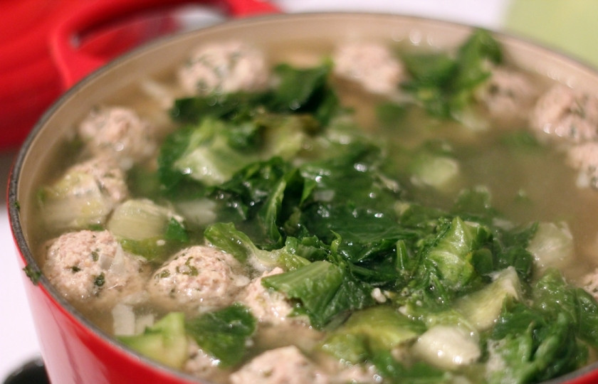 1. Этап. Суп с фрикадельками из индейки: 4. Готово! Насыпайте и подавайте, когда суп немного настоится. а ризони - разбухнут. Вкуснятина!