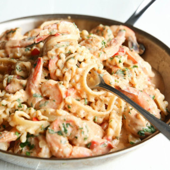 Shrimp Boil Pasta