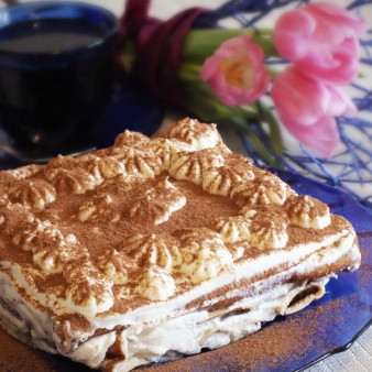 Блинный торт Тирамису