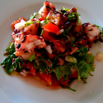 Жареные осьминоги