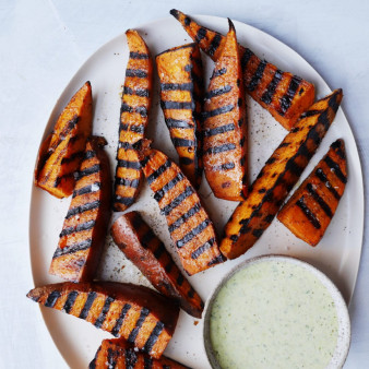 Grilled Sweet Potatoes