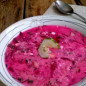 Литовский холодный борщ