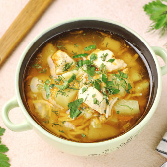 Суп на завтрак