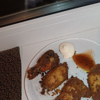 Куриные крылышки во фритюре