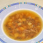 Суп грибной с мясом