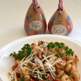 Быстрая сковорода Паста с чоризо