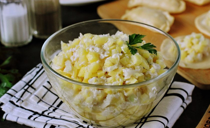 1. Этап. Начинка для вареников: Приятного аппетита!