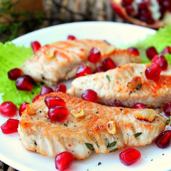 Индейка с гранатом