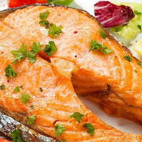 Стейк из нерки в духовке