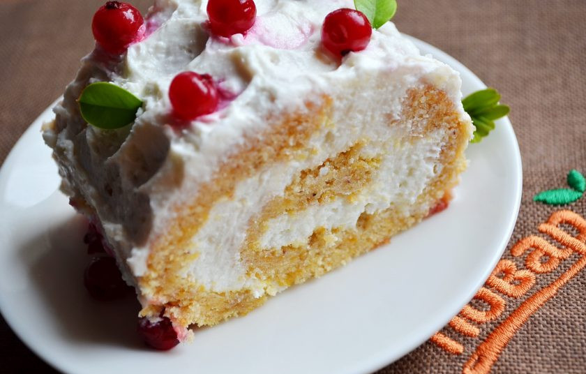 1. Этап. Тыквенный рулетик: Угощайтесь!