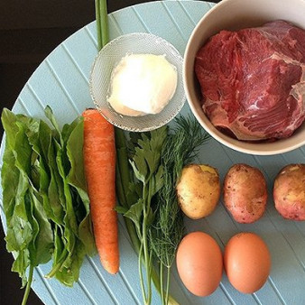 Cуп щавелевый с говядиной