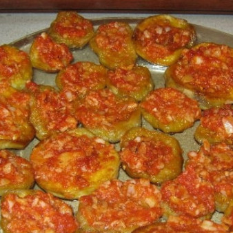 Баклажаны жареные с уксусом