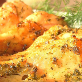 Куриные ножки в духовке, запеченные с лимонным соком