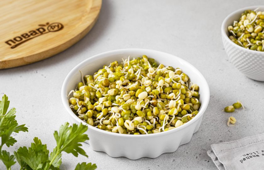 1. Этап. Пророщенный маш: Пророщенный маш готов!