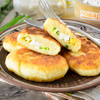 Пирожки из картофельного теста