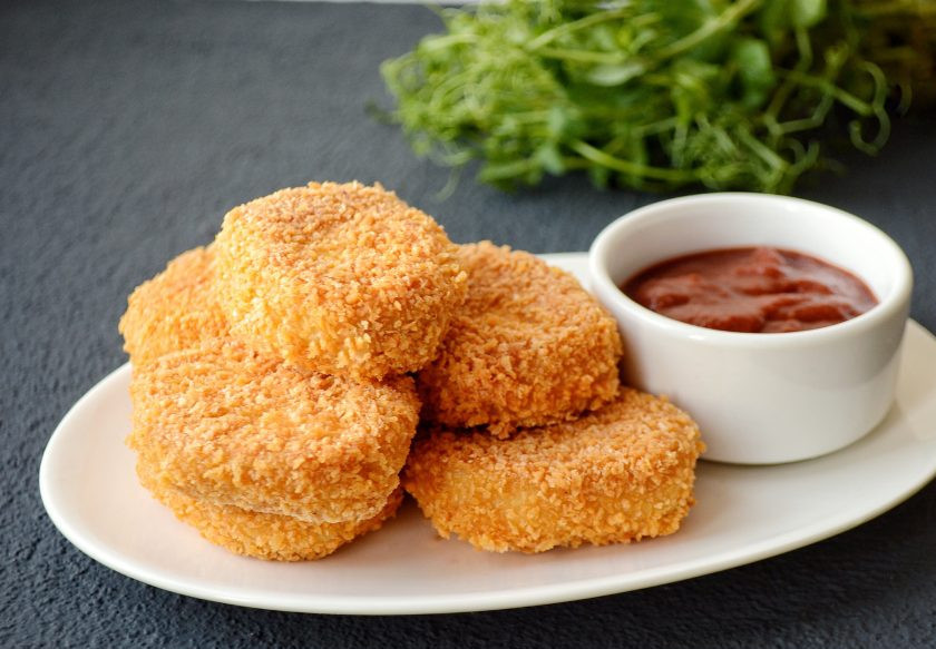 1. Этап. Соевые наггетсы: Соевые наггетсы готовы, приятного аппетита!