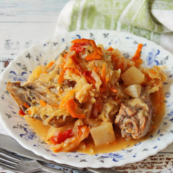 Солянка с кроликом