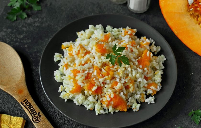 1. Этап. Азербайджанский плов с тыквой: Азербайджанский плов с тыквой готов. Приятного аппетита!