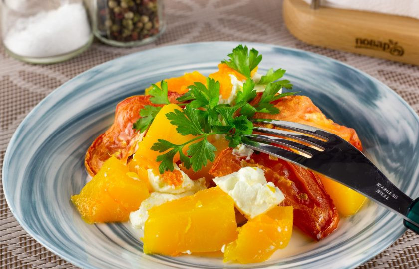 1. Этап. Запеченная тыква при похудении: Приятного аппетита!