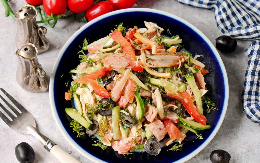 1. Этап. Салат Колдунья: Приятного аппетита!