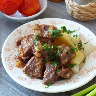 Говядина по-кремлевски в мультиварке