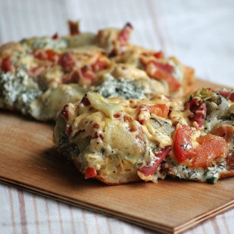 Тарт фламбе