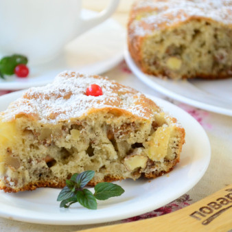 Яблочная блонди с пряностями