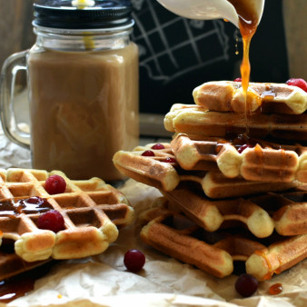 Венские творожные вафли