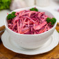 Салат из свеклы и моркови с сыром