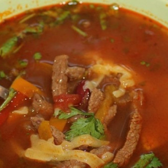 Мексиканский фасолевый суп