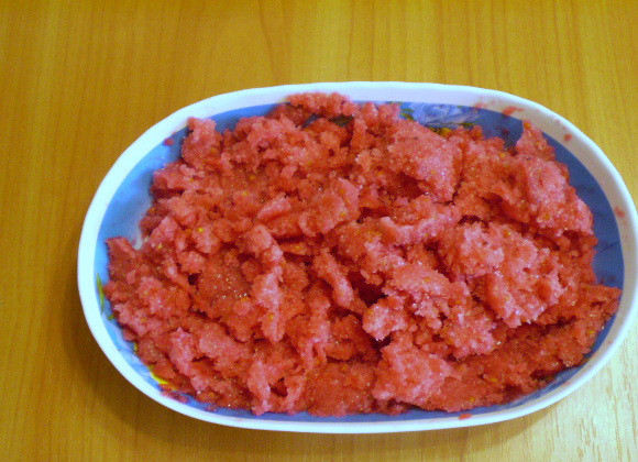 1. Этап. Смородиновый сорбет: 5. Сорбет готов.