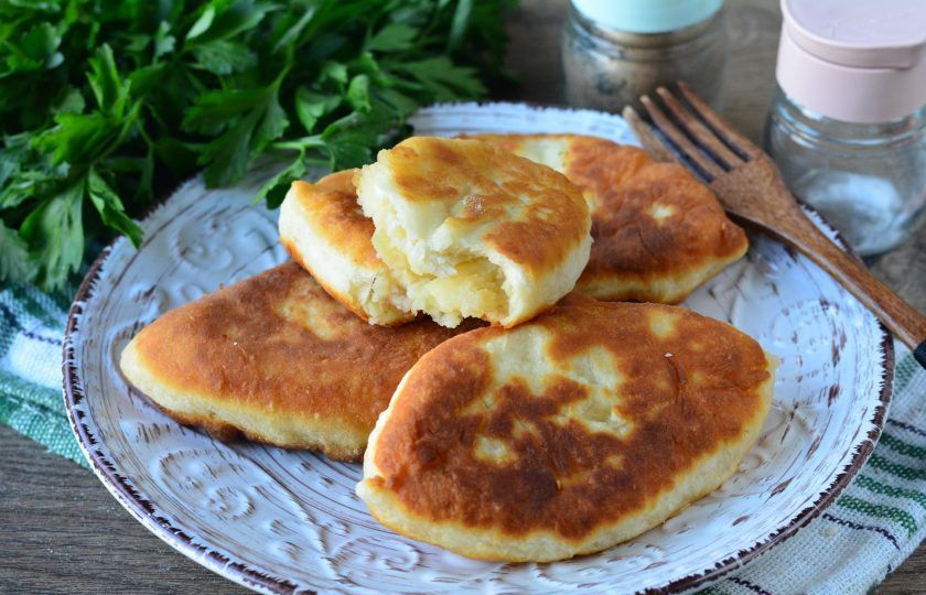 1. Этап. Пирожки с картошкой по бабушкиному рецепту: Приятного аппетита!