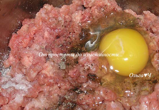 1. Этап. Нежные шарики из индейки с тыквой: Филе индейки пропустите через мясорубку с крупными дырочками, добавьте соль, перец и яйцо, перемешайте.