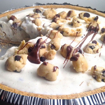 Cookie Dough Ice Cream Pie
