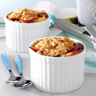 Nectarine Plum Crisps