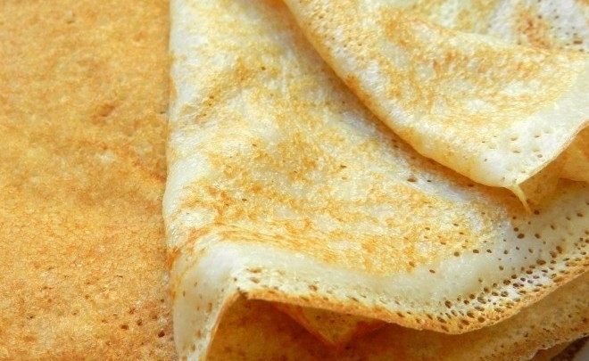 1. Этап. Сырные блины: 4. Вот и все! Вкусные блины с сыром готовы!